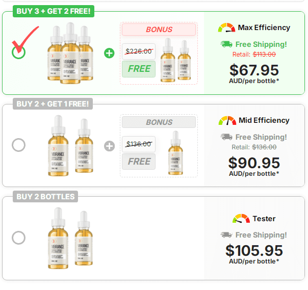 Vibrance Vitamin C Serum Pricing